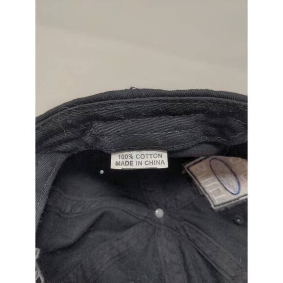 Ford F-150 Truck Built Ford Tough Strapback Hat Black Embroidered Spell Out - Picture 9 of 9